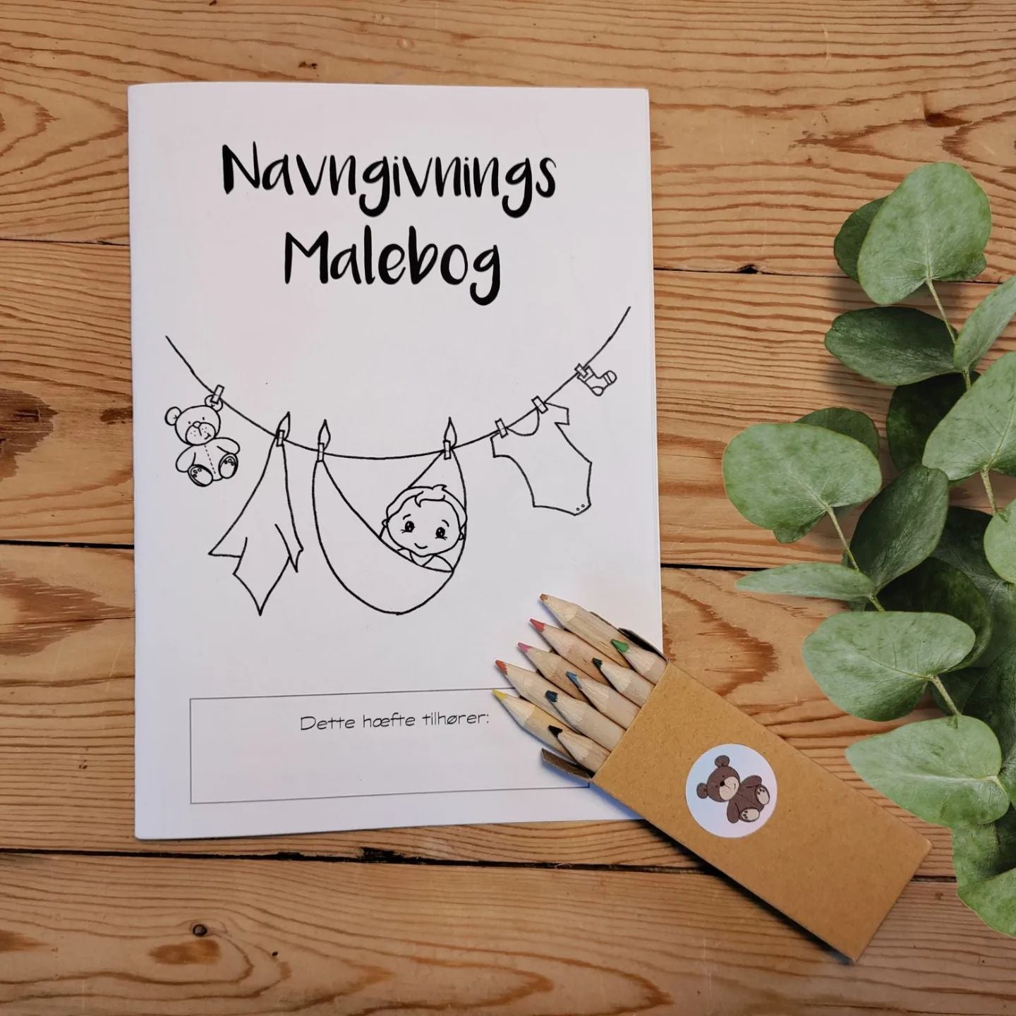 Navgivning Male og Opgavebog m. farver