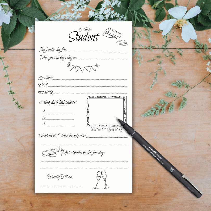 Kære Student, 10stk