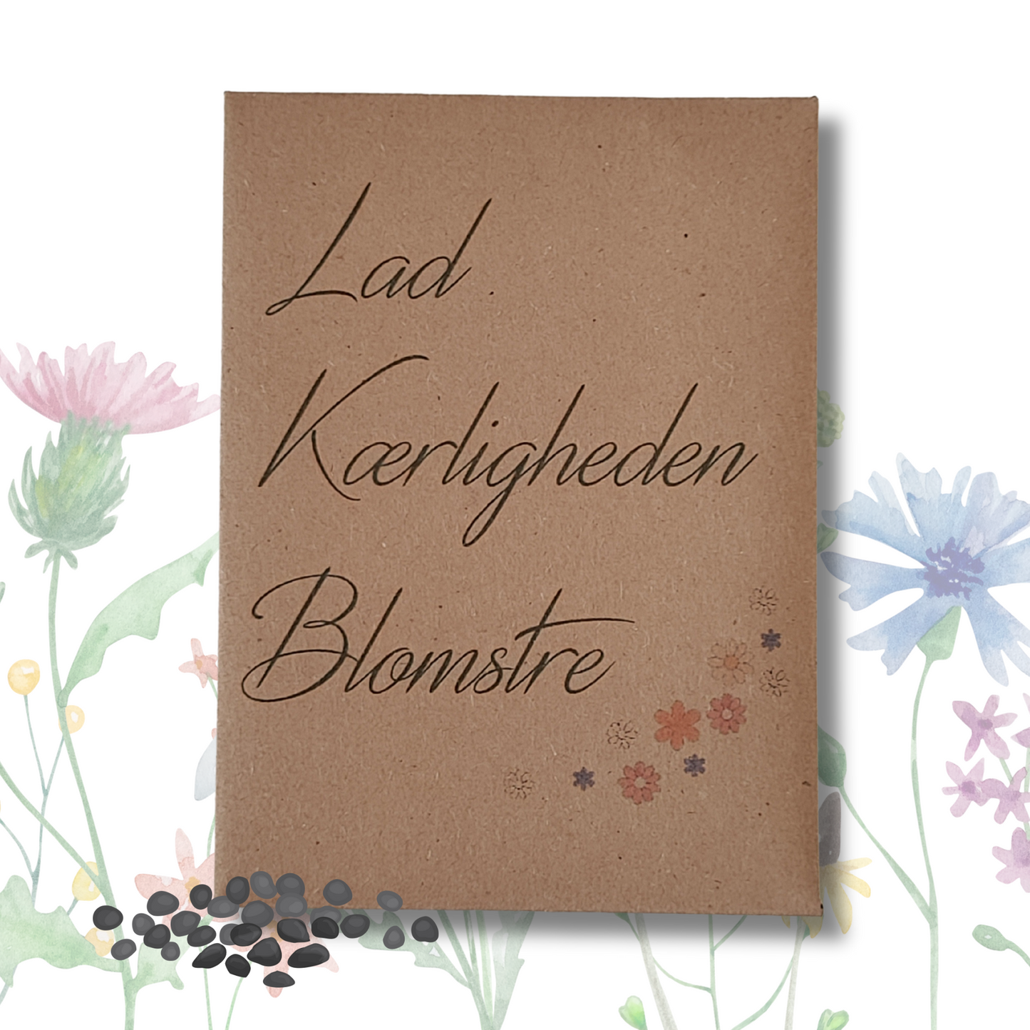 Blomsterfrøpose 1 stk, Lad kærligheden blomstre