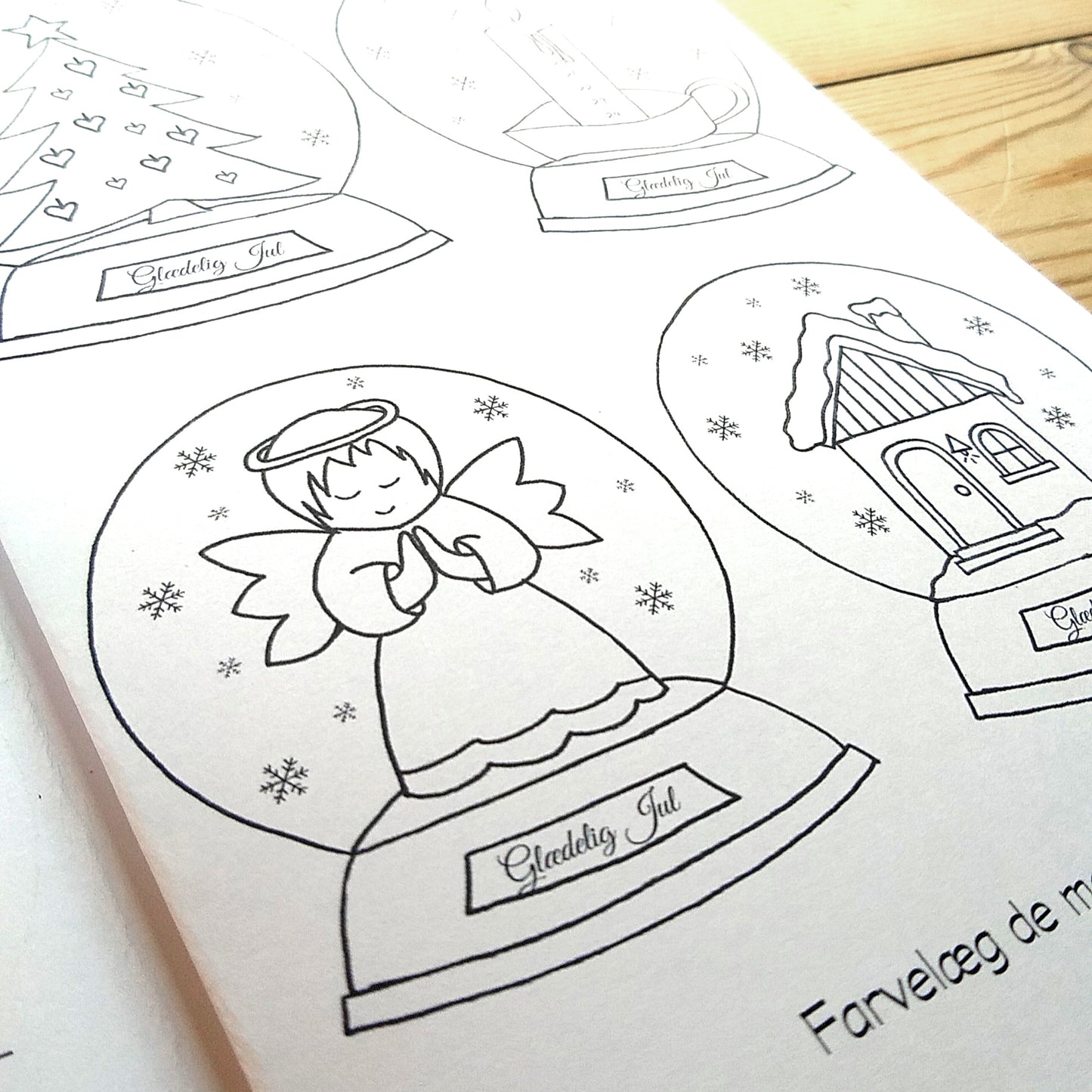 Jule Male og Opgavebog