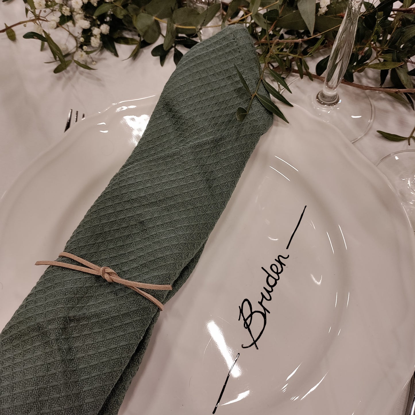 Glas- og porcelænstusch